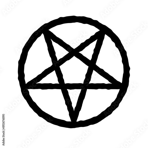 Pentagram symbol icon
