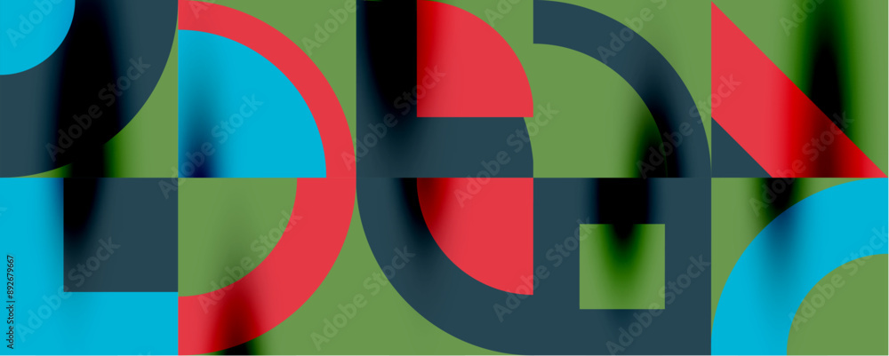 Neo memphis geometric pattern with circles, squares. Pop art abstract background for covers, banners, flyers and posters and other templates Neo memphis geometric pattern with circles, squares. Pop art abstract background for covers, banners, flyers and posters and other templates