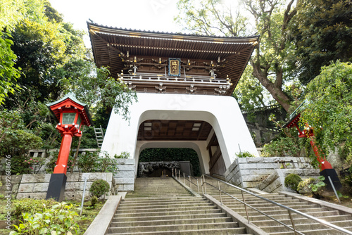 湘南「江島神社 瑞心門」（神奈川県藤沢市 Japan）