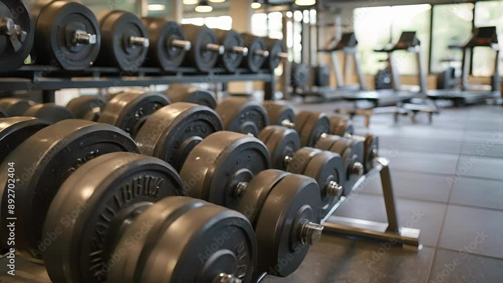 A designated area for free weight lifting with a variety of barbells dumbbells and weight plates available. A designated area for free weight lifting with a variety of barbells dumbbells and weight plates available.