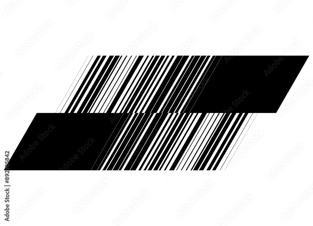 Modern striped pattern of thin lines. black on white background. Trendy vector background with place for text. strip Modern striped pattern of thin lines. black on white background. Trendy vector background with place for text. strip