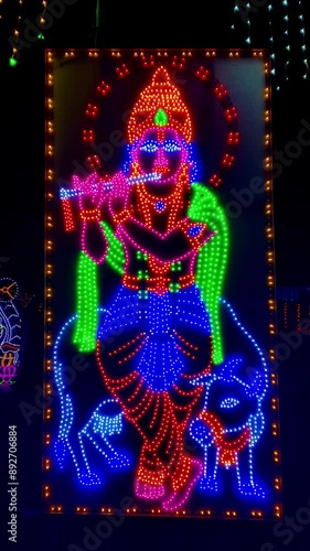 Goddess LED Light Frame. photo