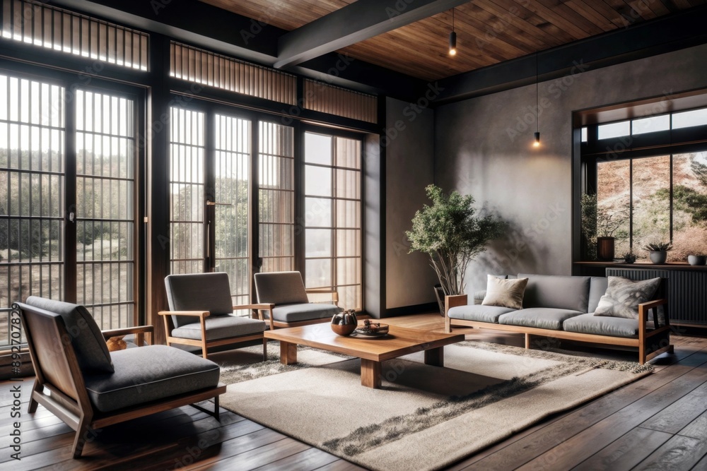Natural Light and Open Space Living Area Natural Light and Open Space Living Area