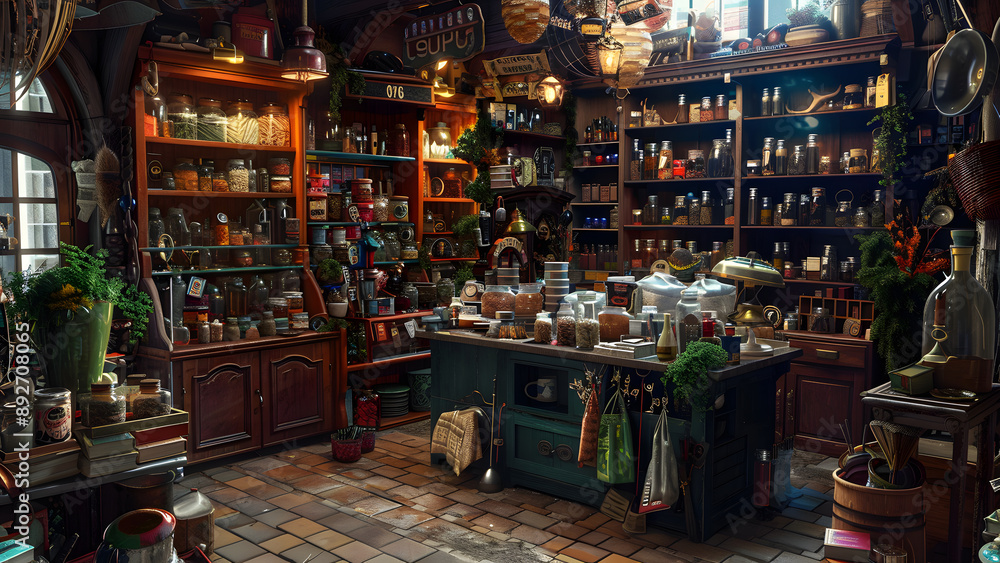 realistic high-resolution photo of shop, with detailed background realistic high-resolution photo of shop, with detailed background