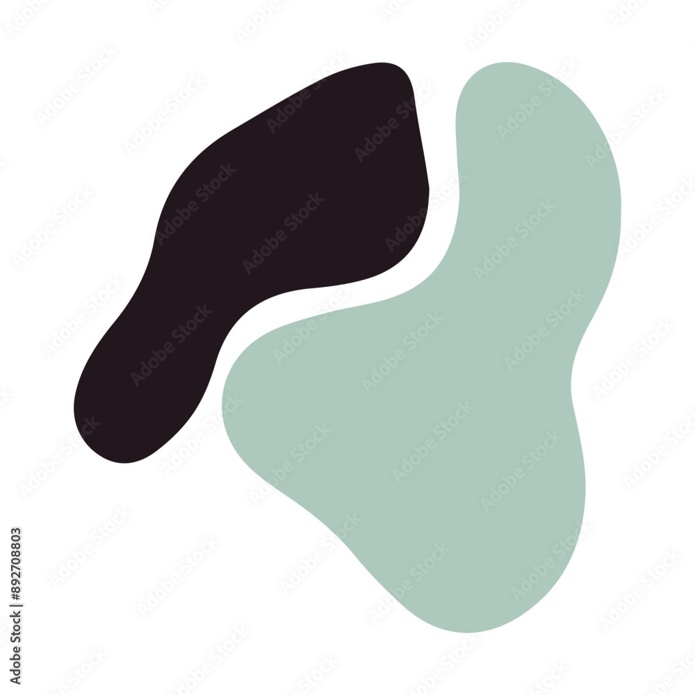 Cool Abstract organic Shapes element Cool Abstract organic Shapes element