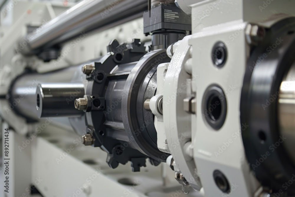 Close-Up of Heavy Industry Machinery Components and Mechanics for Industrial Engineering and Manufacturing Processes Close-Up of Heavy Industry Machinery Components and Mechanics for Industrial Engineering and Manufacturing Processes