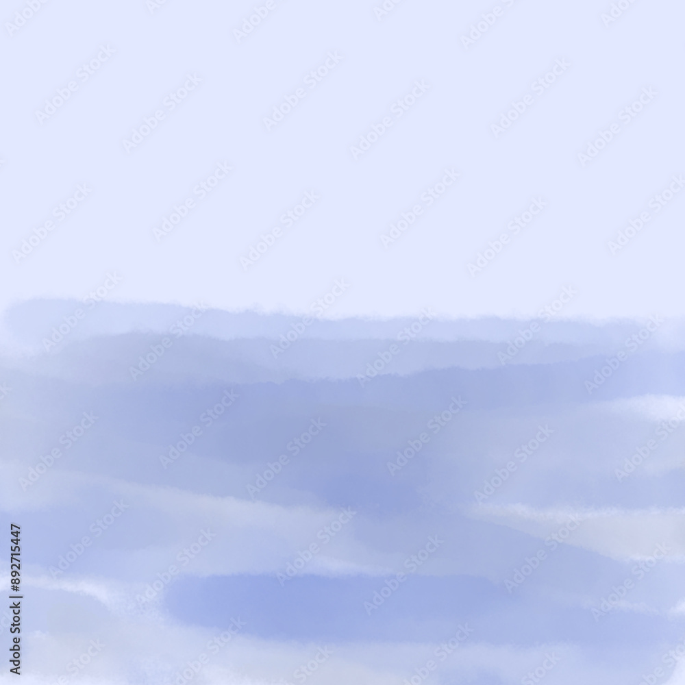 Fototapeta premium Background illustration of clouds in the sky.Abstract brush background illustration.