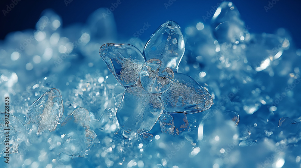 Fototapeta premium ice, texture