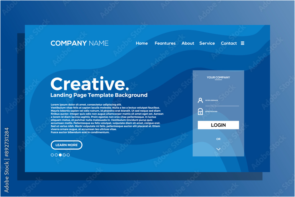 web template design