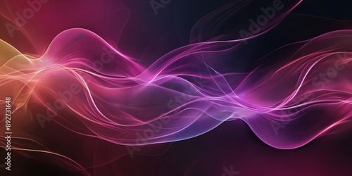 Wallpaper Mural Abstract Pink and Red Smoke Background created by ai Torontodigital.ca
