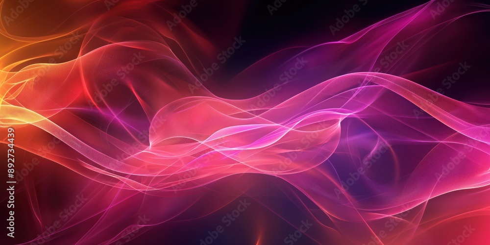 Abstract Pink and Red Smoke Background created by ai Abstract Pink and Red Smoke Background created by ai