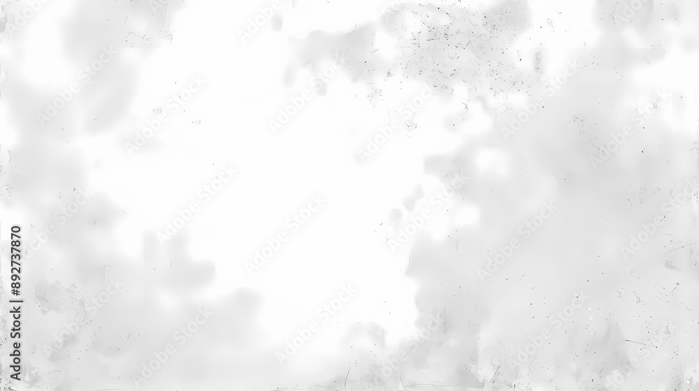 Grungy white textured background with abstract gray smudges and a vintage, weathered look. Grungy white textured background with abstract gray smudges and a vintage, weathered look.