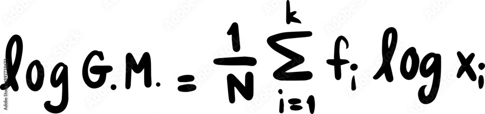Statistics Mathematics Formulas Handwritten Statistics Mathematics Formulas Handwritten