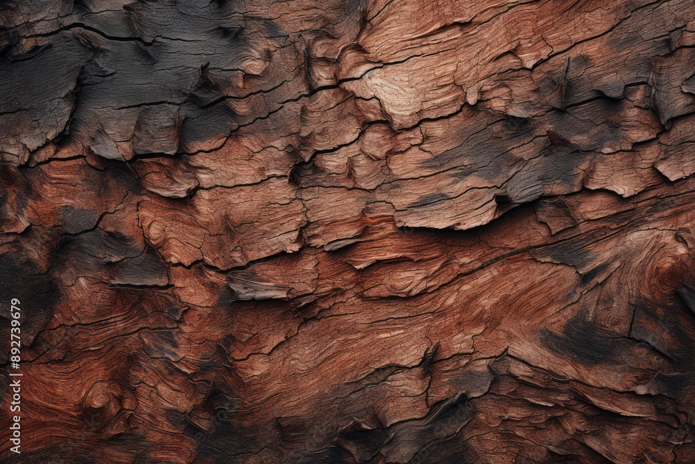 Processed collage of old black tree bark surface texture. Background for banner, backdrop Processed collage of old black tree bark surface texture. Background for banner, backdrop