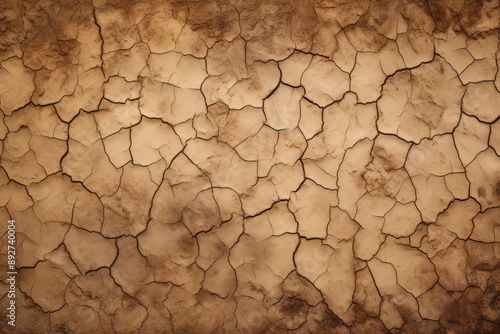 Processed collage of dry cracked earth surface texture. Background for banner, backdrop or texture
