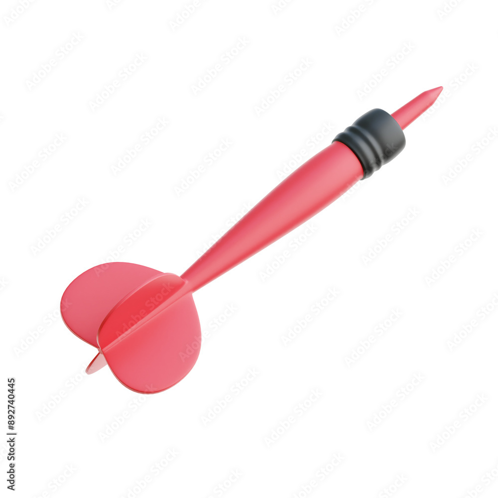 Dart 3d Illustration Dart 3d Illustration