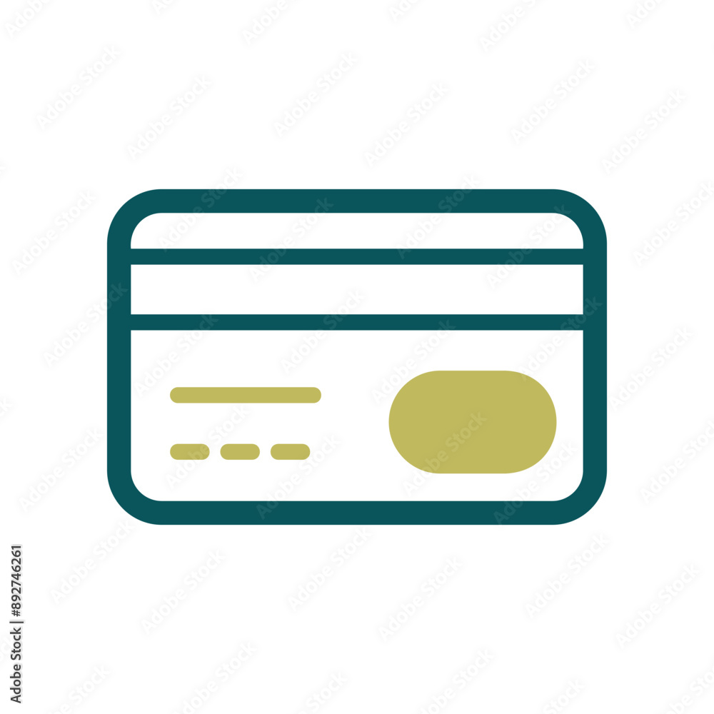Credit card vector icon. Online payment Credit card vector icon. Online payment