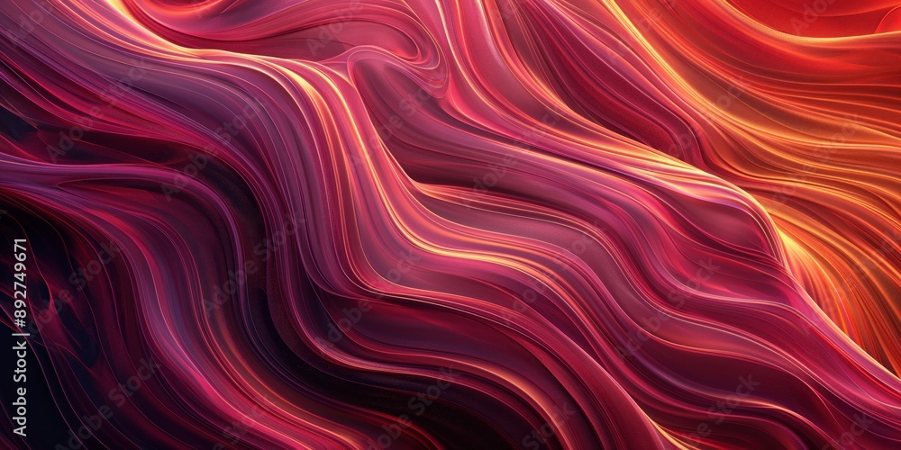 Fototapeta premium Abstract Pink and Red Smoke Background created by ai