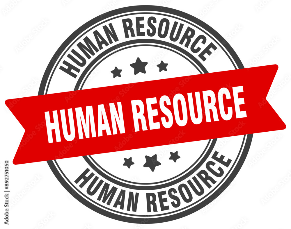 Obraz premium HUMAN RESOURCE