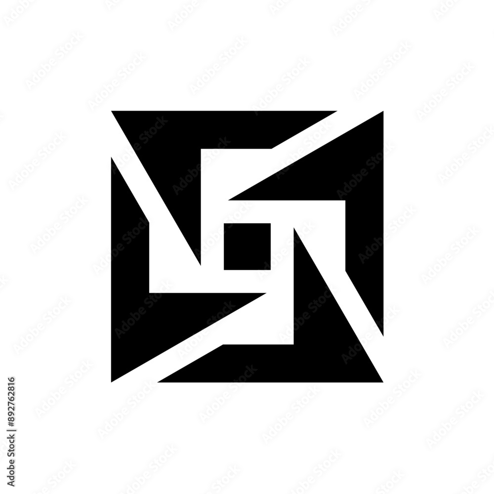 Abstract logo. Icon design. Template elements. Geometric abstract logos Abstract logo. Icon design. Template elements. Geometric abstract logos