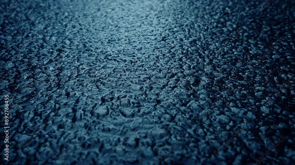Moving Across Wet Road Surface Moving Across Wet Road Surface