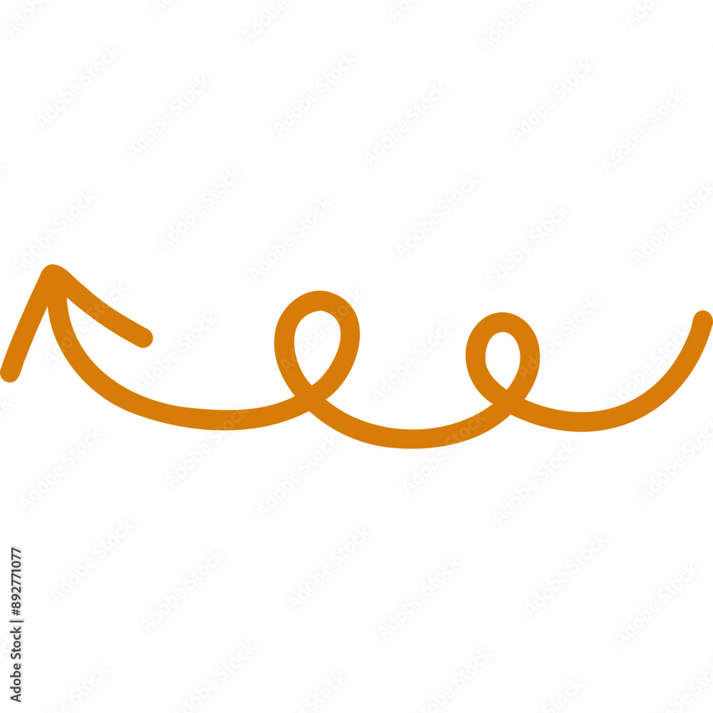 Cute hand drawn swirl and squiggle arrow. Funny thin arrow with scribble outline. Doodle business arrow mark icon for web, banner, design isolated on white background. Cute hand drawn swirl and squiggle arrow. Funny thin arrow with scribble outline. Doodle business arrow mark icon for web, banner, design isolated on white background.
