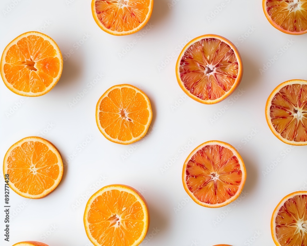pattern with oranges pattern with oranges