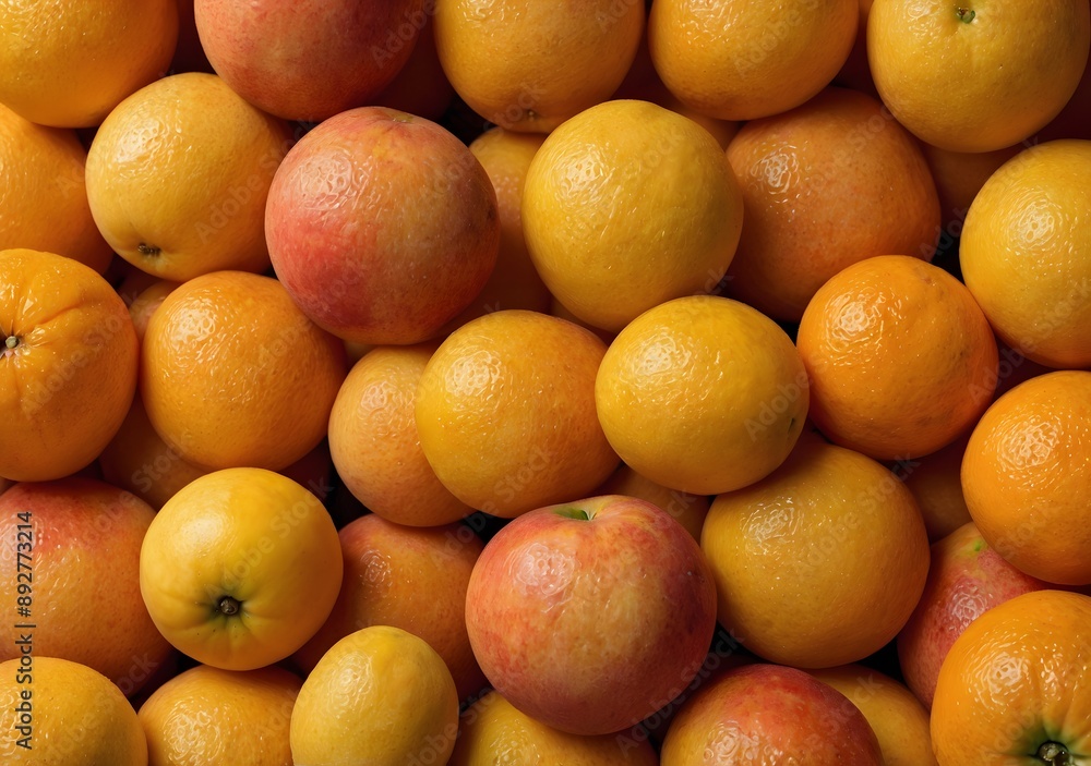oranges in the market