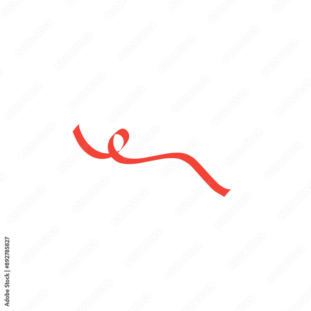 confetti red ribbon confetti red ribbon
