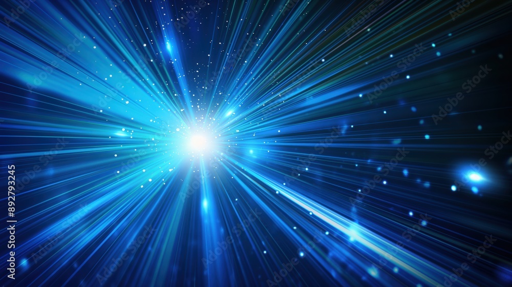 Vibrant Cosmic Light Rays created by ai Vibrant Cosmic Light Rays created by ai
