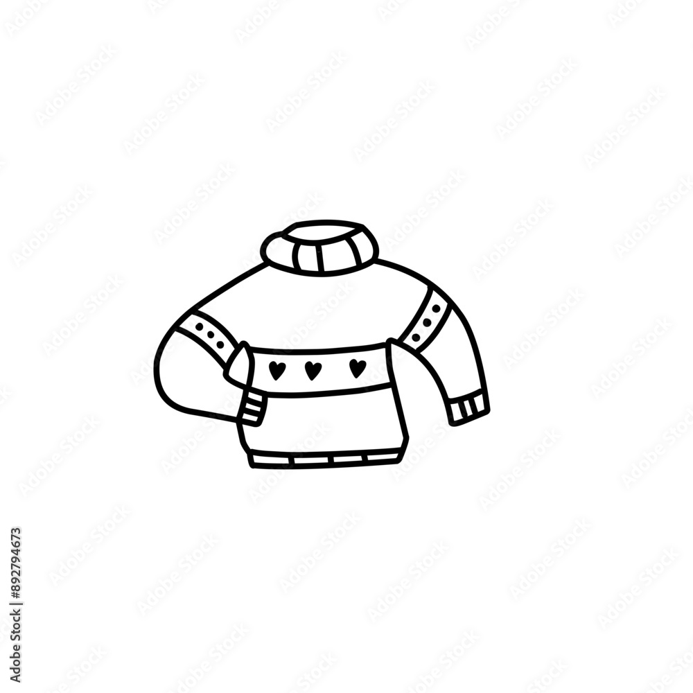 sweater line icon sweater line icon