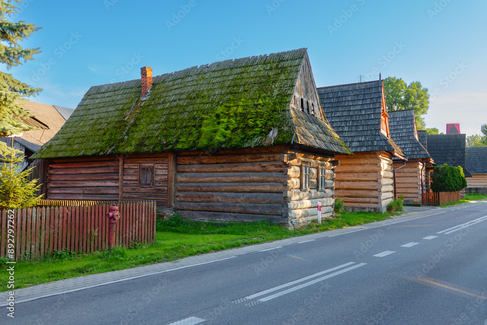 2023-09-07; old wooden houses in Chocholow village Poland 2023-09-07; old wooden houses in Chocholow village Poland