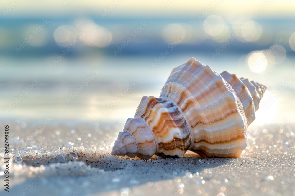 Close up Shell on the beach