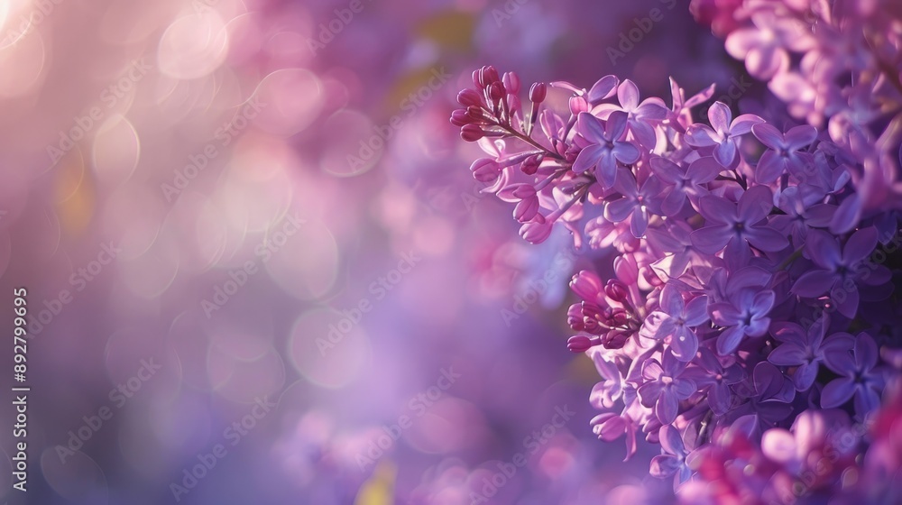 Spring lilac park floral background with shallow depth of field Spring lilac park floral background with shallow depth of field