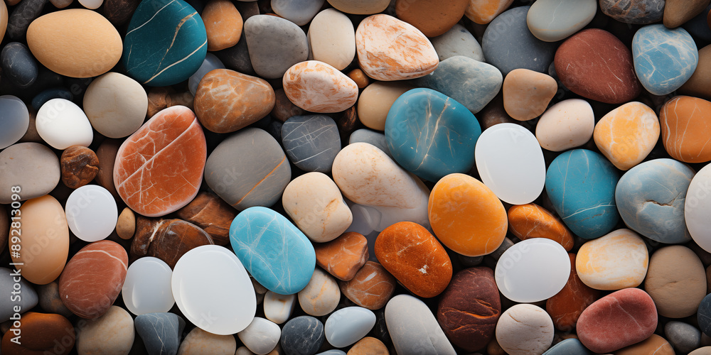colored clean sea side pebbles colored clean sea side pebbles