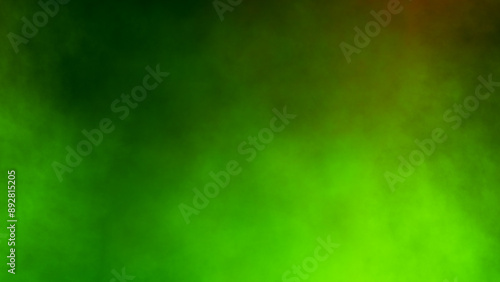 green abstract background.background with space,colorful fog or smoke 