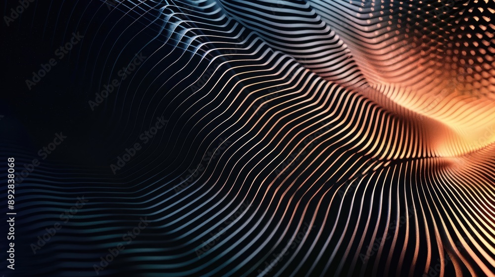 Abstract digital wave pattern with gradient colors Abstract digital wave pattern with gradient colors