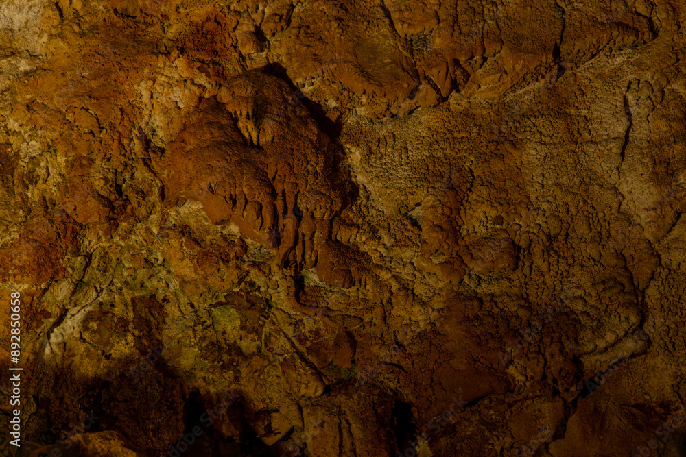 Fototapeta premium Grotta Gigante one of the largest stalactite caves in the World