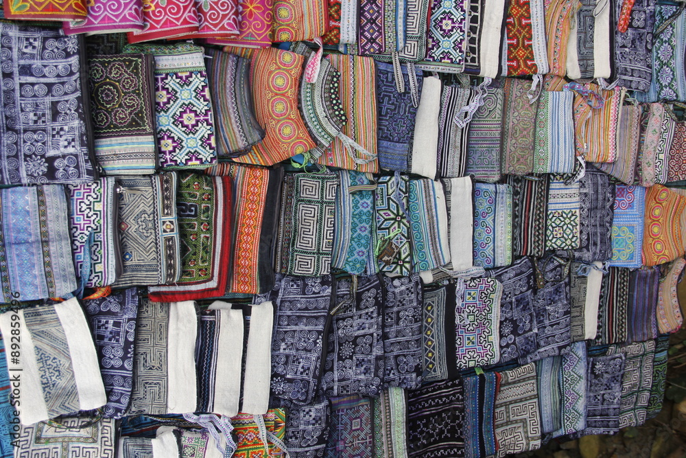 Sapa traditional embroidery Sapa traditional embroidery