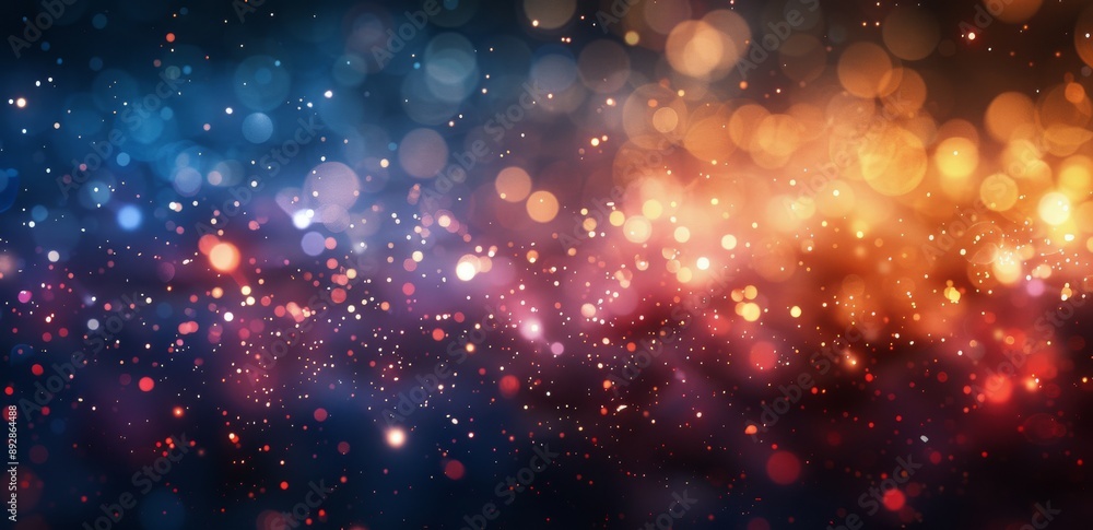 Blue And Orange Bokeh Lights Blue And Orange Bokeh Lights