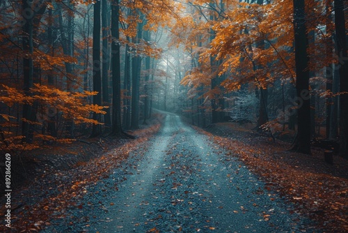 Autumn Forest Path
