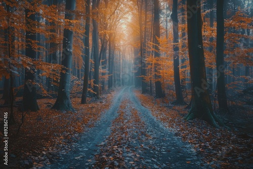 Autumn Forest Path