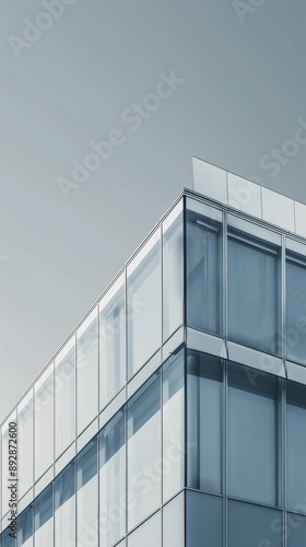 Glass Building Facade