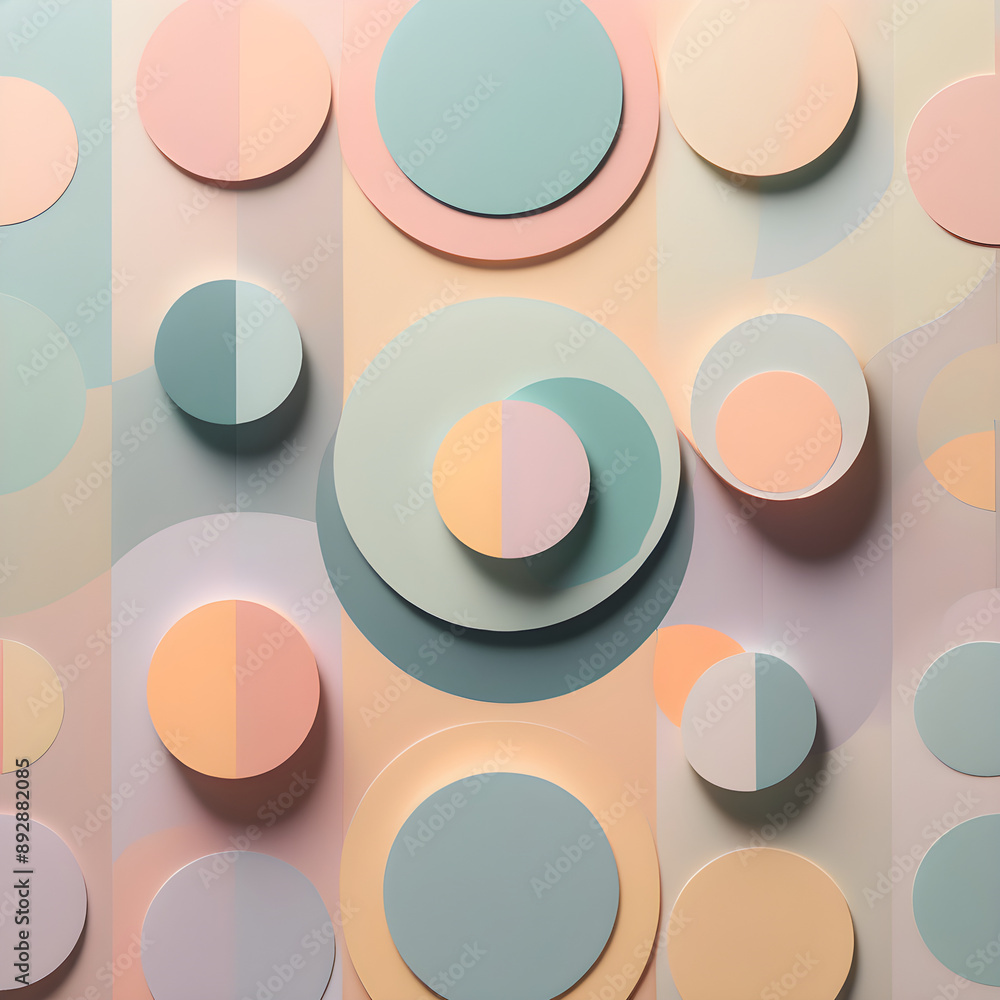 seamless pattern with circles seamless pattern with circles