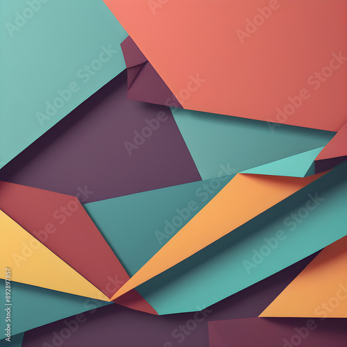 abstract geometric background design triangle vector 