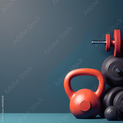dumbbells molecule 3d atom 