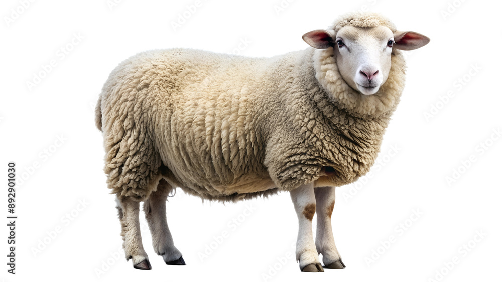 Fototapeta premium Sheep. PNG