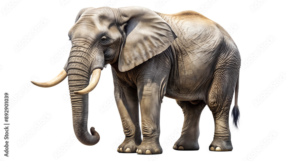 Obraz premium Elephant. PNG