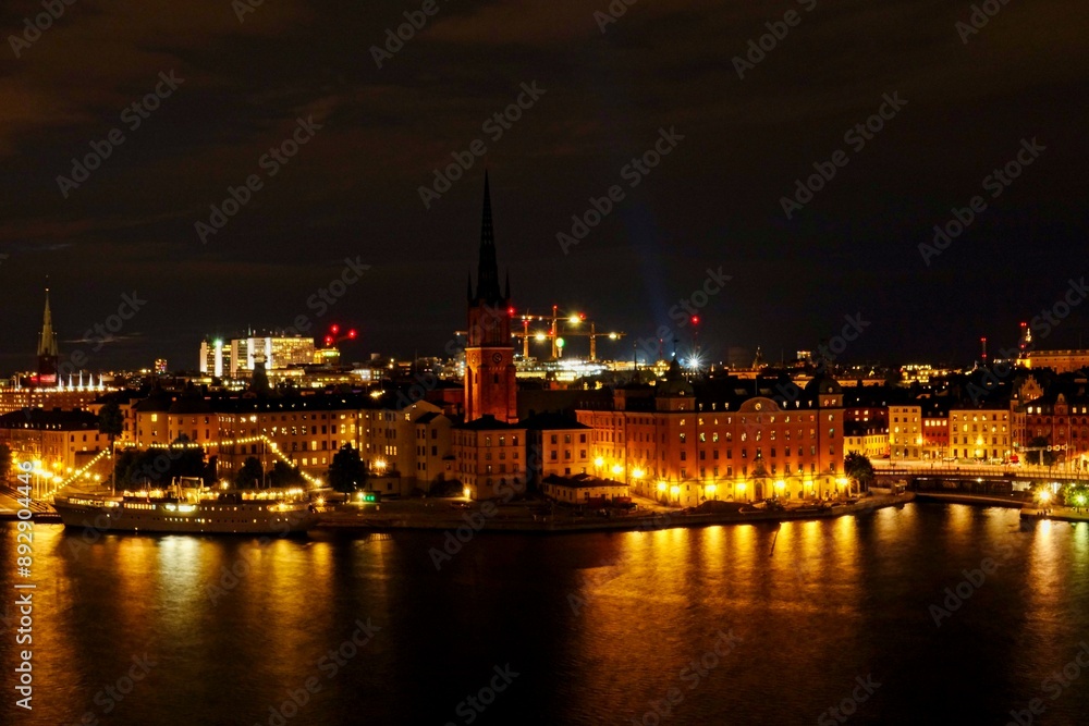 Fototapeta premium Stockholm, the capital of Sweden, quickly became one of my favorite stops in Europe