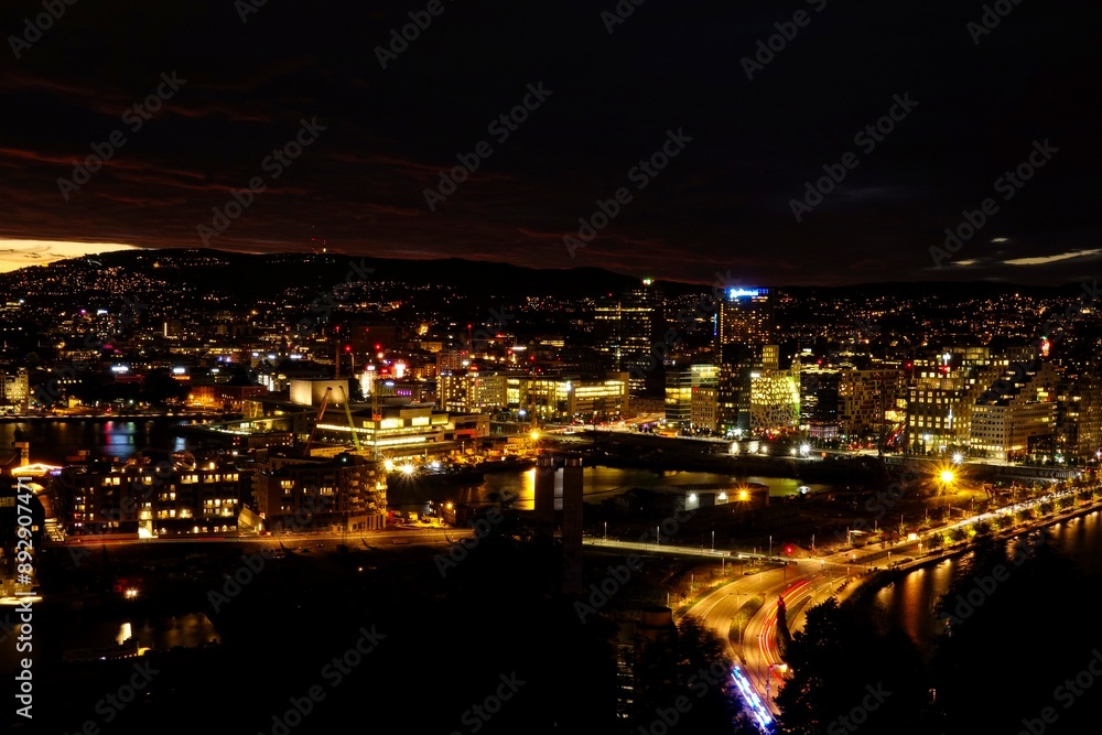 Fototapeta premium Exploring the Norweigan capital of Oslo